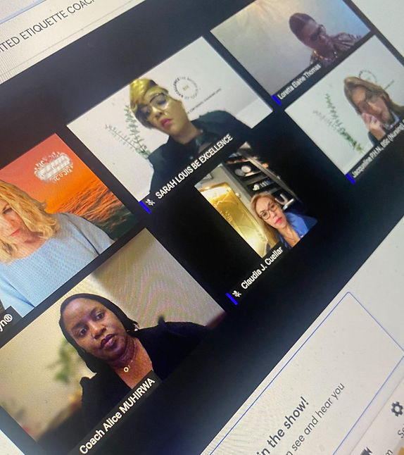 Online cohort on business etiquette